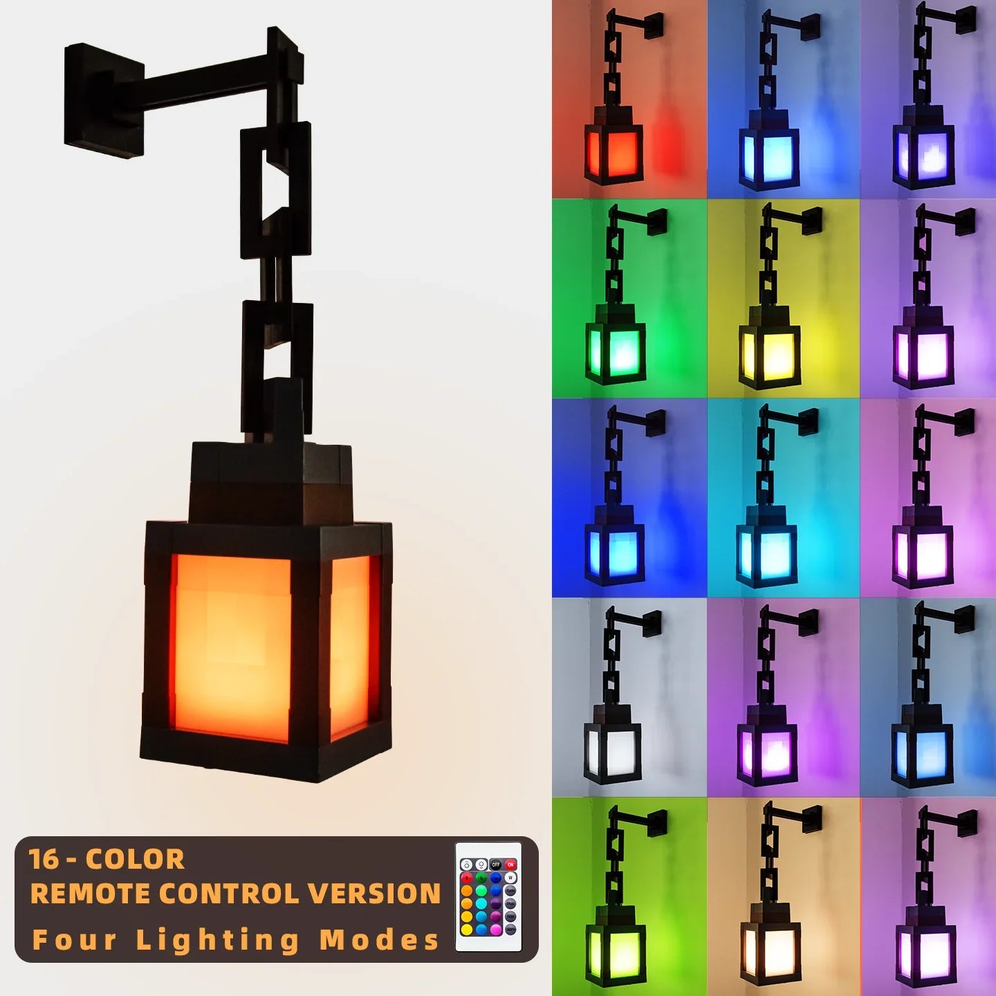 MINECRAFT PIXEL LAMP